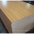 12mm 15mm matt surface wood grain color melamine MDF board